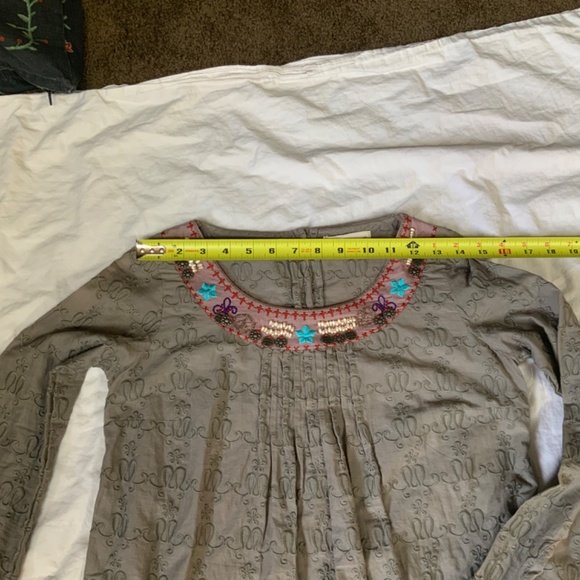 Embroidered and Embellished Tunic Blouse by Odd Molly size small - Picture 5 of 15